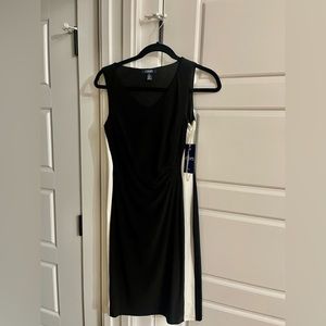 Chaps, size small, sleeveless, V-neck, dress. New with tags